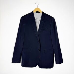 Banana Republic Men’s Wool Navy Blue Sport Coat Blazer Jacket Size 44 Regular